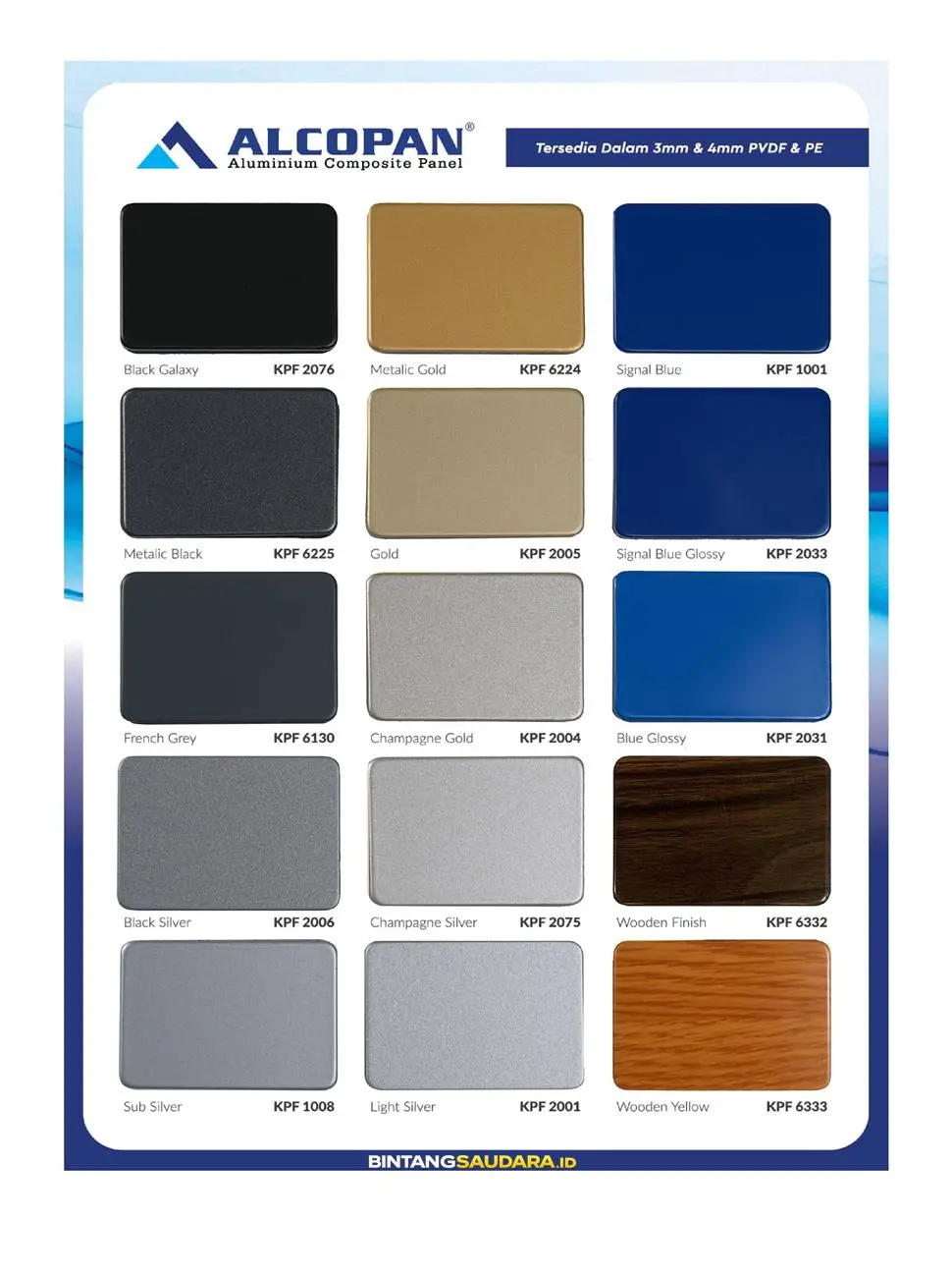 Katalog ACP Alcopan Alumunium Composite Panel Bintang Saudara 5